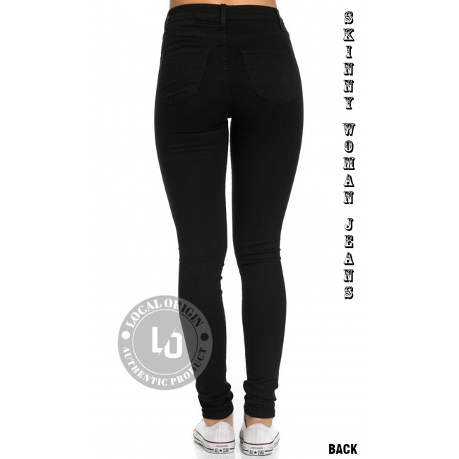 Celana Jeans Wanita Slimfit Legging Skinny Jegging Bahan Stretch Melar