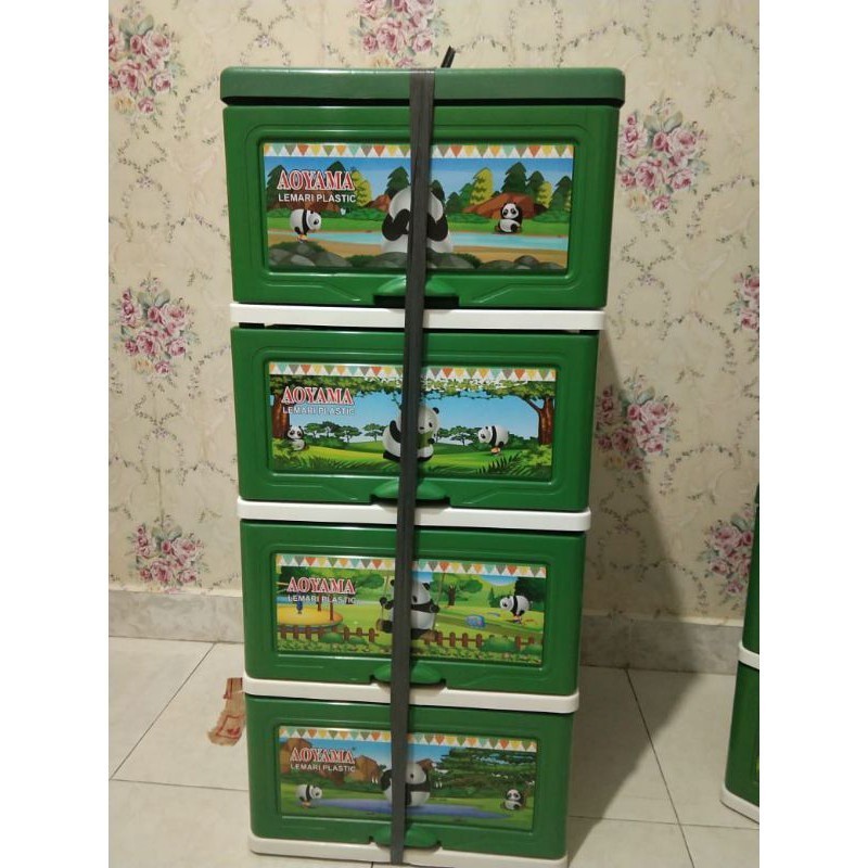 LACI AOYAMA 4 SUSUN / LEMARI AOYAMA 4 SUSUN