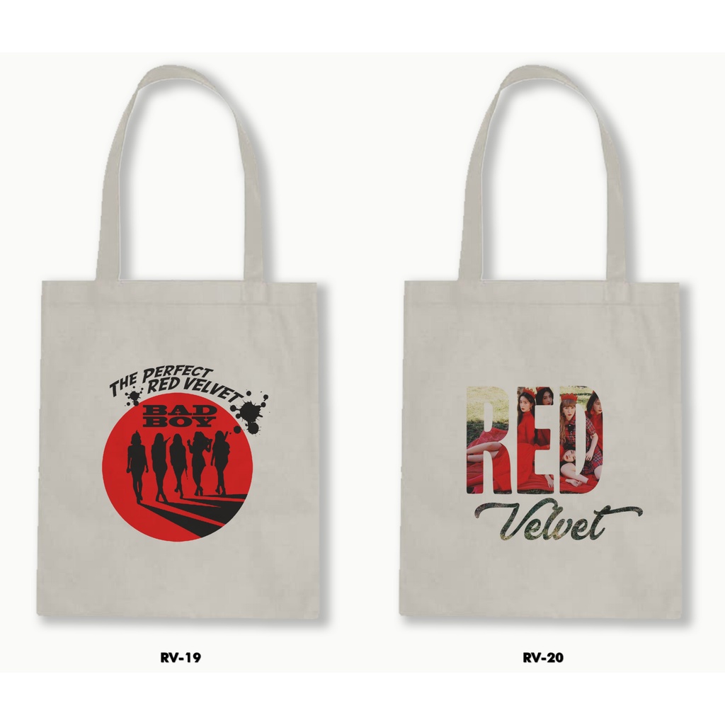 TOTE BAG BLACU - RED VELVET 1