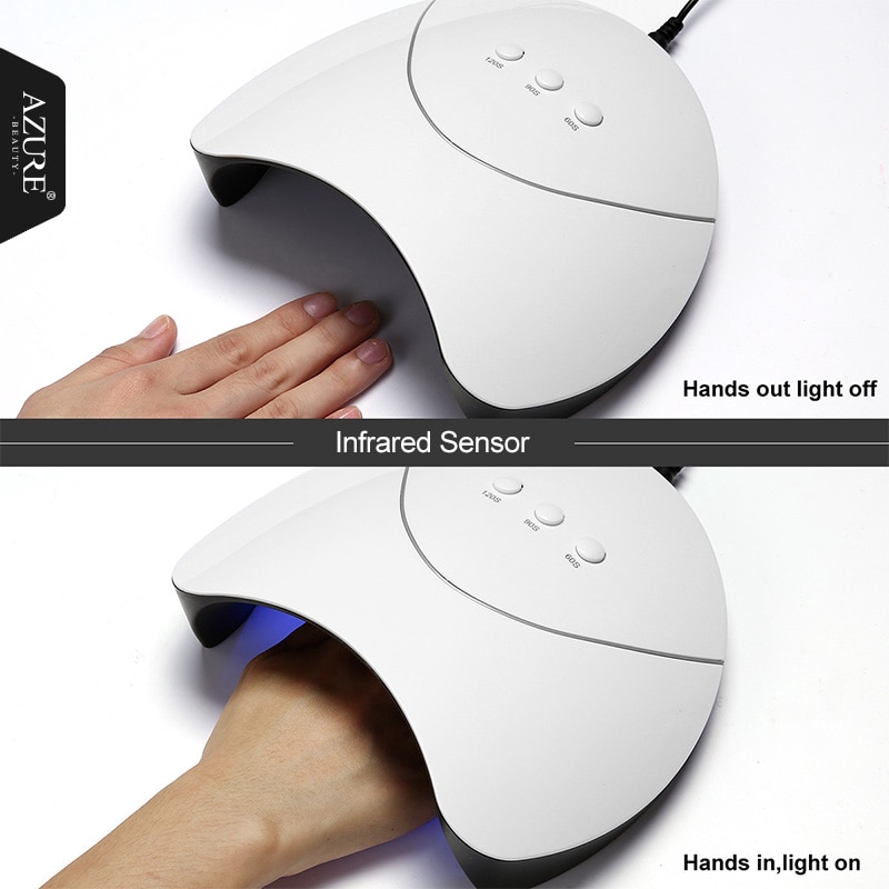 Pengering Kutek Kuku Smart Portable UV LED Nail Dryer 36W - Z3 - PTH