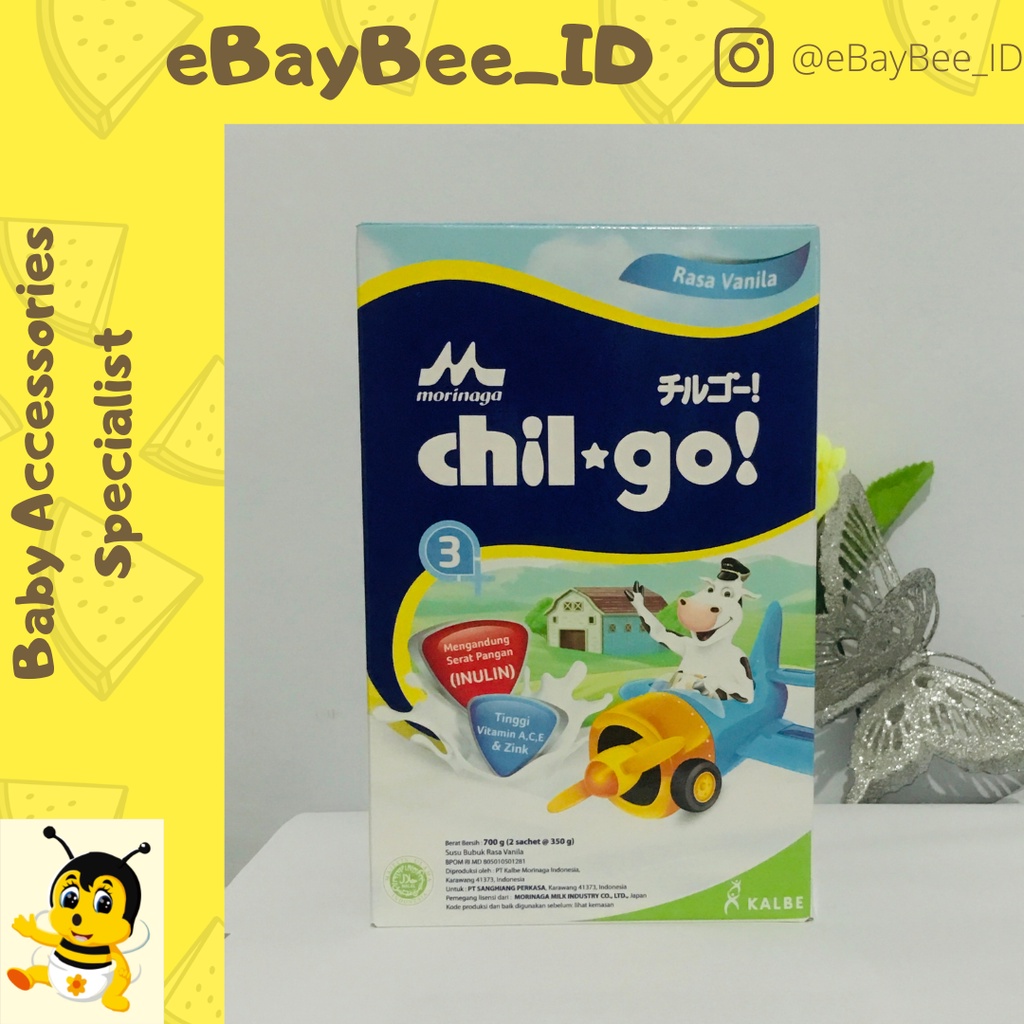 eBayBee_ID Chil Go Powder 1+ 3+ | 700 Gr | Susu Pertumbuhan oleh Morinaga