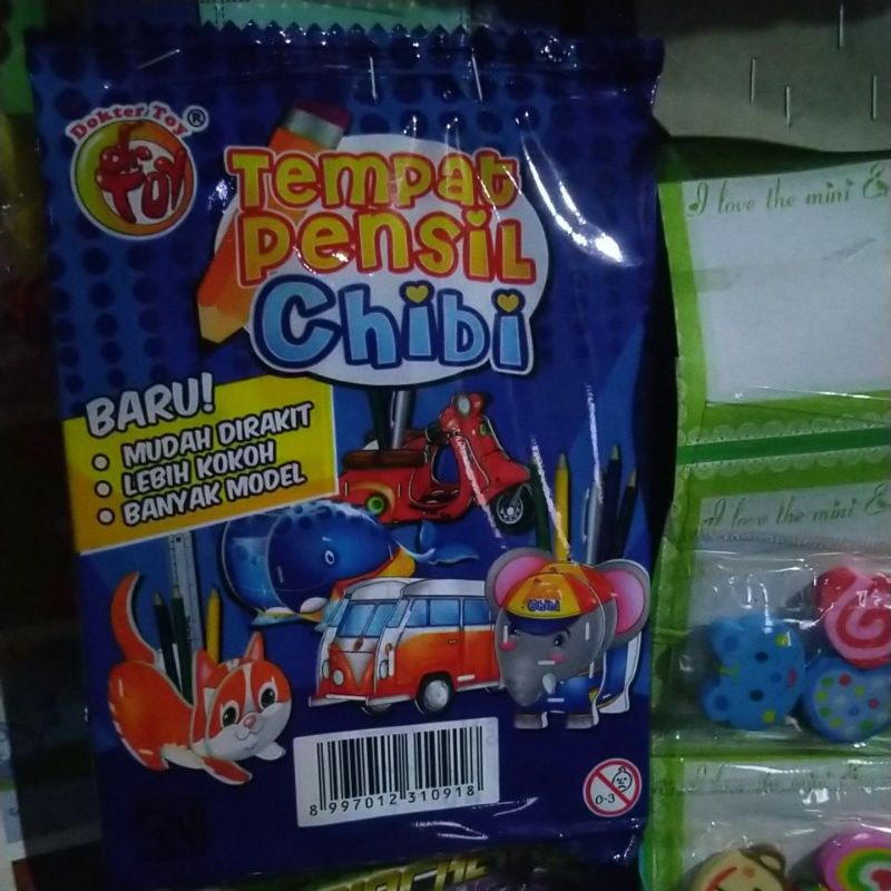 

tempat pensil chibi