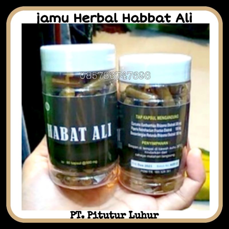 JAMU HERBAL HABBAT ALI PITUTUR LUHUR