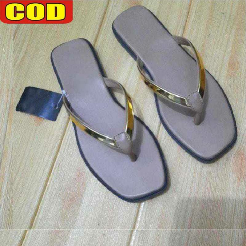 BELI 1 GRATIS 1 Sandal Japit Pria Kekinian sandal Slop Kulit Dewasa Sandal Japit Kulit Kekinian Sandal Japit Kasual