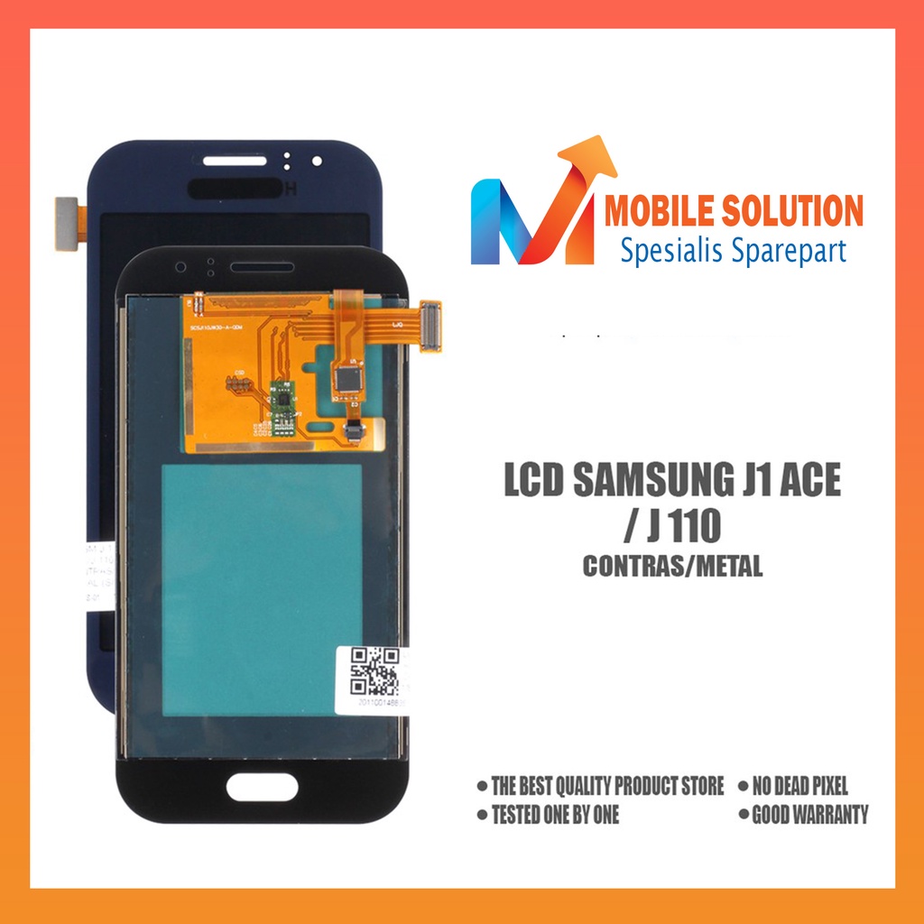 Grosier LCD Samsung J1 Ac J110 J111F 100% Fullset Garansi 1 Bulan + Packing / Bubble