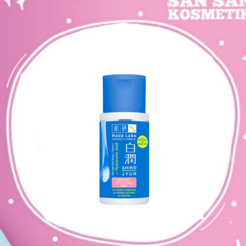 Hada Labo Shio Jyun - Ultimate Whitening Milk 100ml