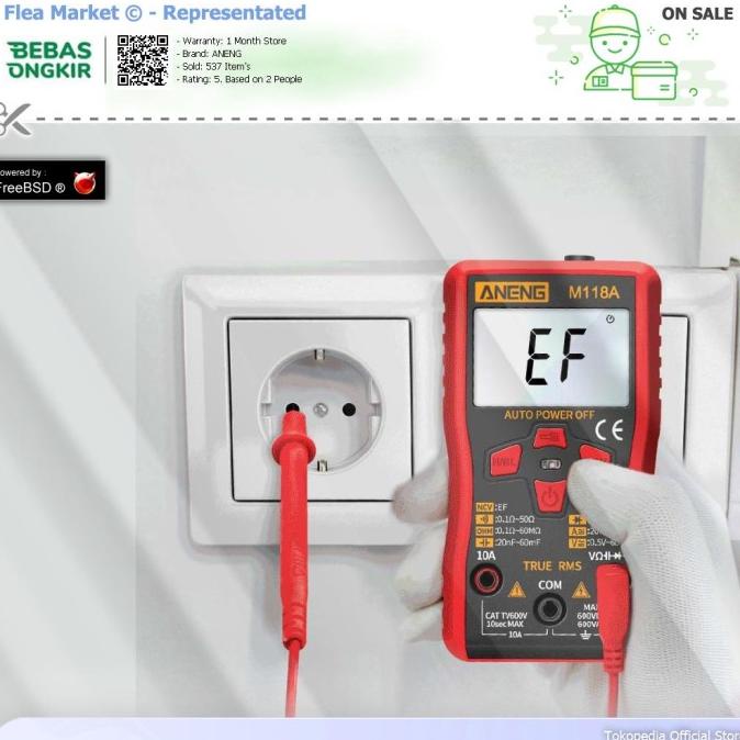 ANENG Digital Multimeter Voltage Tester - M118A