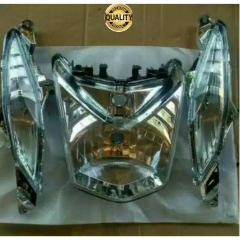 Reflektor Lampu Depan Dan Sein Motor Beat Fi 2013-2015