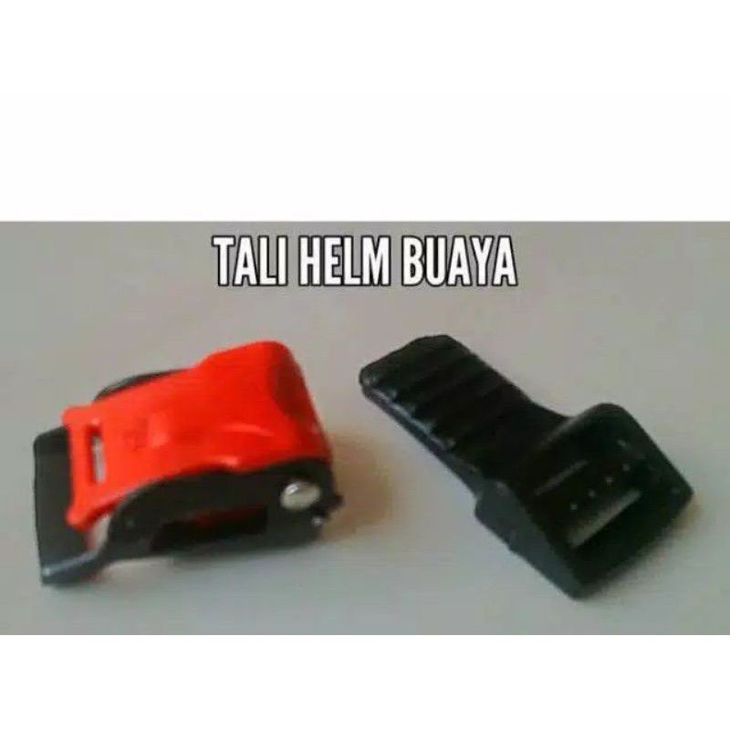 Gesper pengikat helm bogo / gesper buaya bisa untuk semua jenis helm