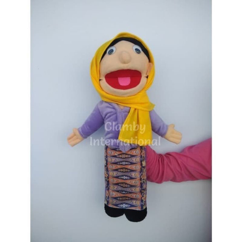 Boneka Tangan Muppet Karakter Abang dan None Jakarta | Boneka Edukasi