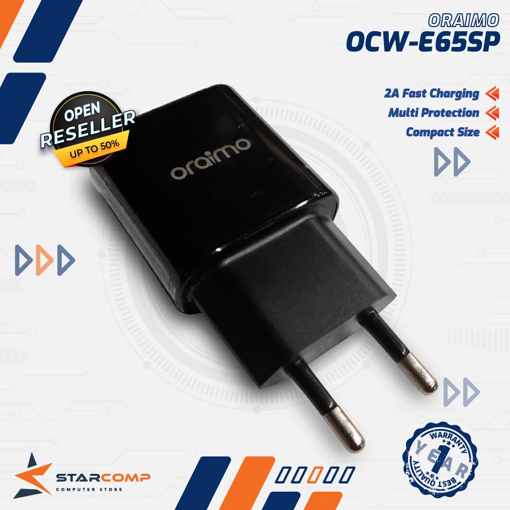 Charger Adaptor Oraimo OCW-E65SP / OCW E65SP / E65SP