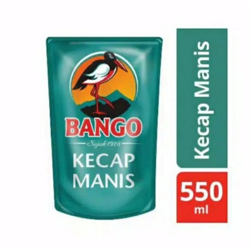 

kecap manis bango refill 550ml