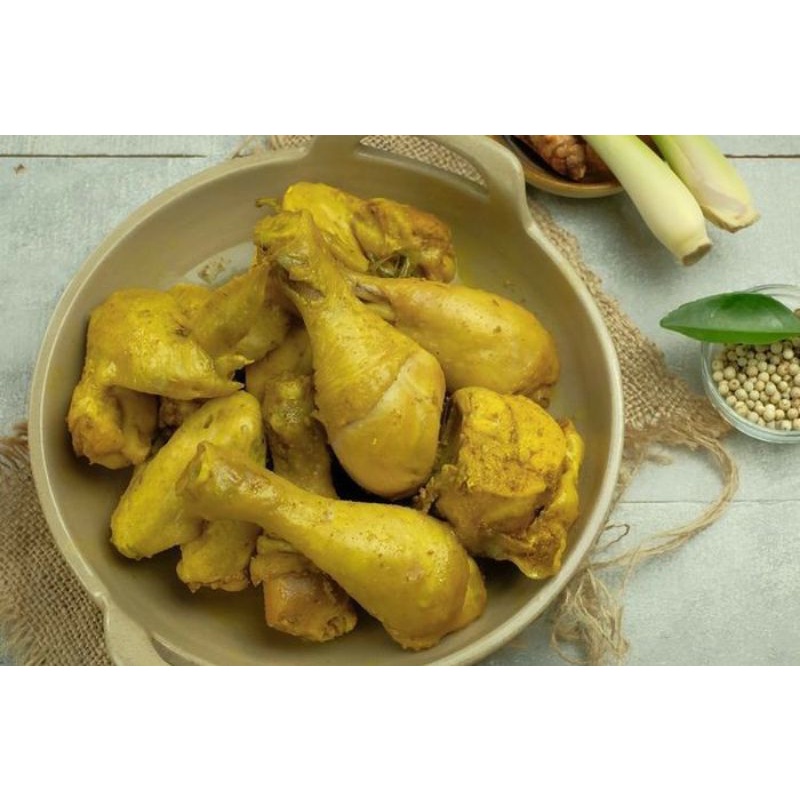 

ayam boiler/negeri bumbu kuning/ekor (bisa vacum)