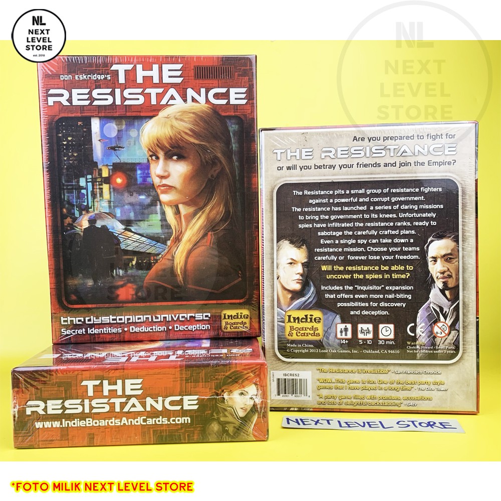 The Resistance Board Game - READY STOCK - TERMURAH