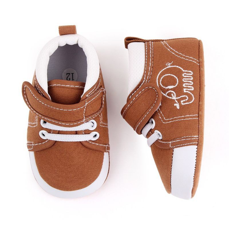 sepatu bayi baby shoes prewalker laki laki umur 0 - 12 bulan model casual JJ Boys sepatu bayi termurah dan terbaru