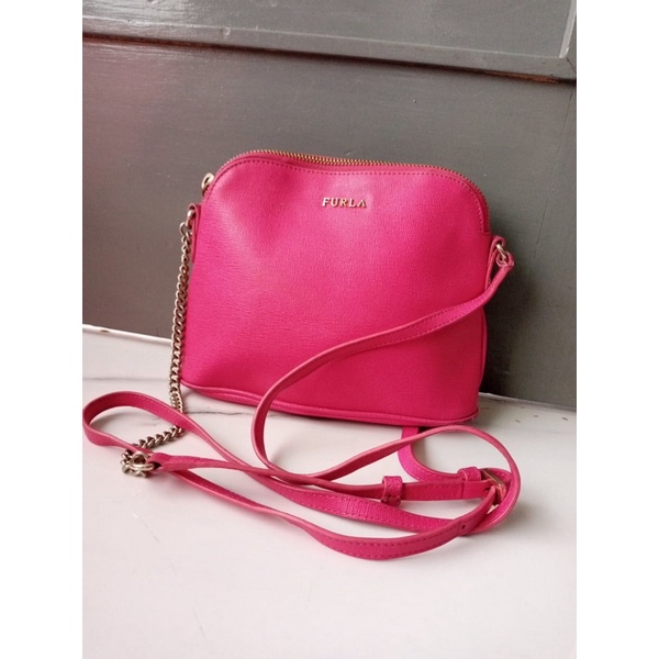 Tas Furla Mini Alma Fushia