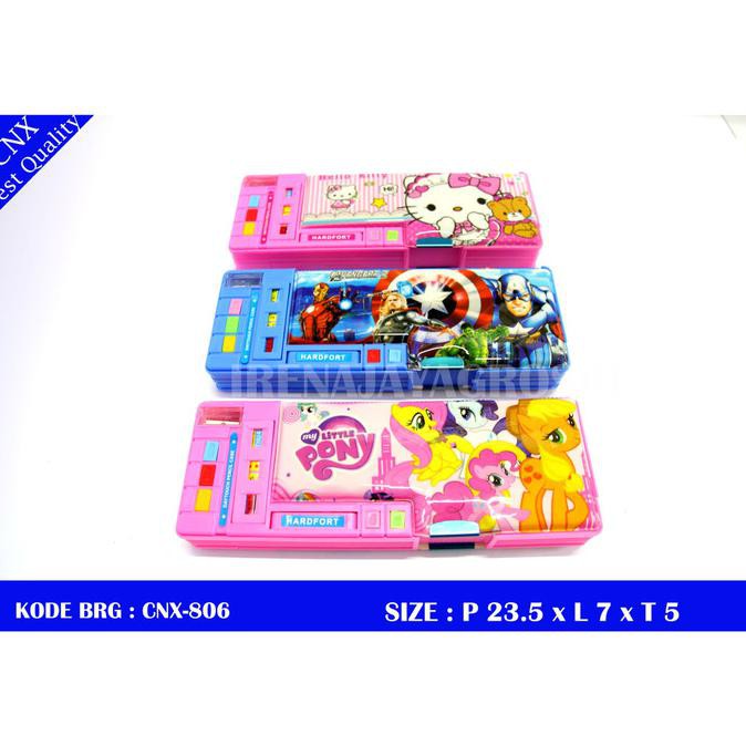 

Populer] Kotak Pensil Anak Serutan Tombol Kalender / Tempat Pensil Pencil Case - Cars