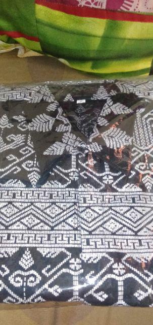 Bswart Batik Hrb026 Kenongo Hem Pendek Padi Pekalongan M L Xl Batik Pria Murah Modern Grosir