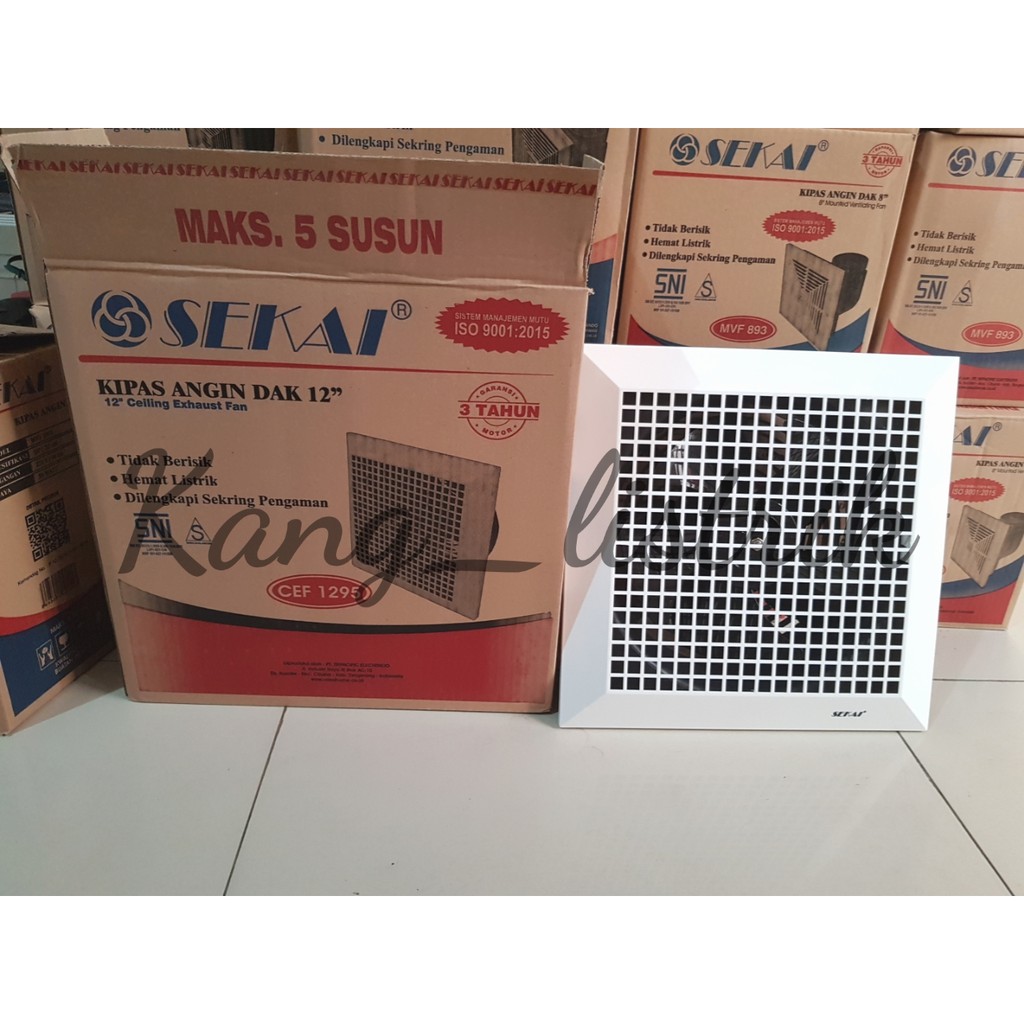 Exhaust Fan SEKAI 12&quot; CEF 1295 - Plafon