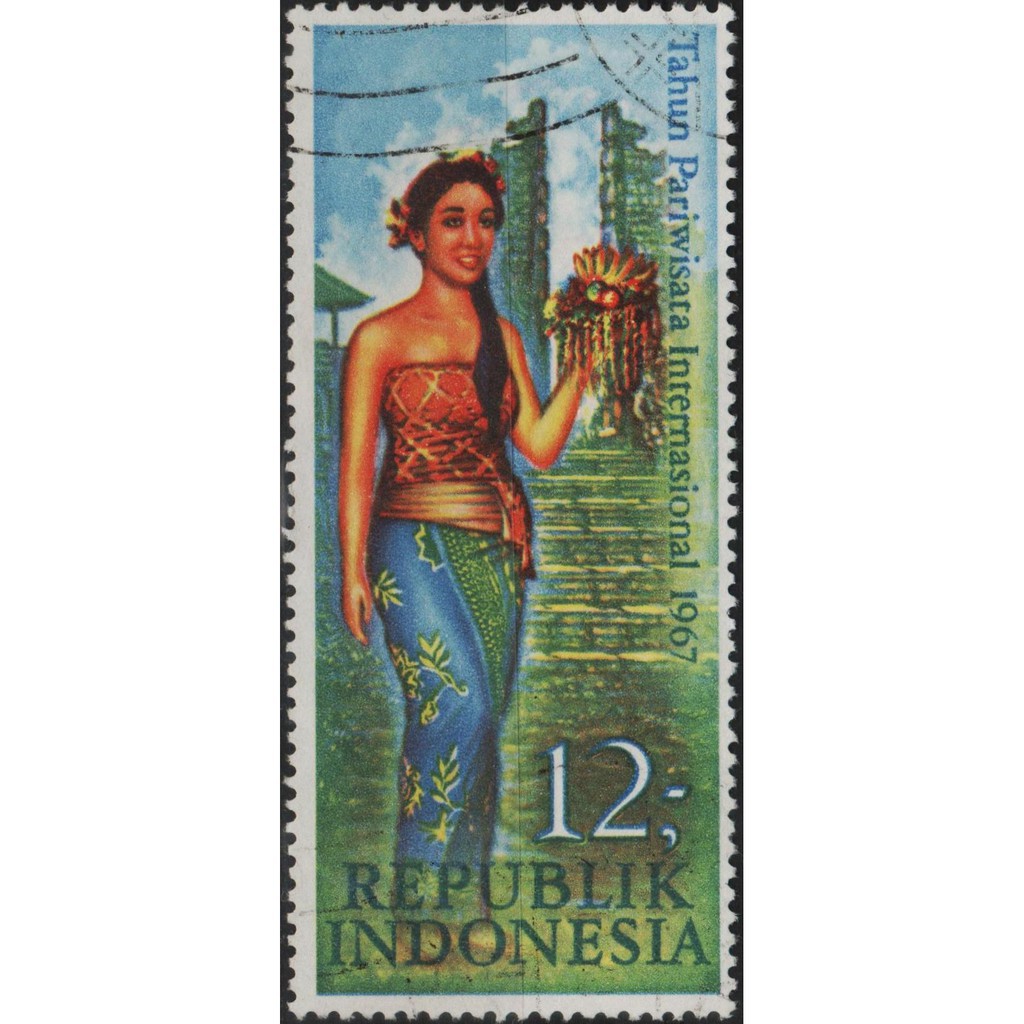 

Perangko Filateli Indonesia 01.07.1967 Tourism Day