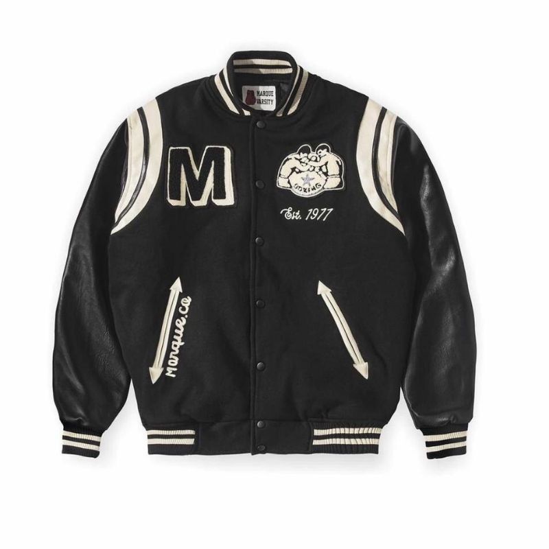 Marque boxing varsity jacket
