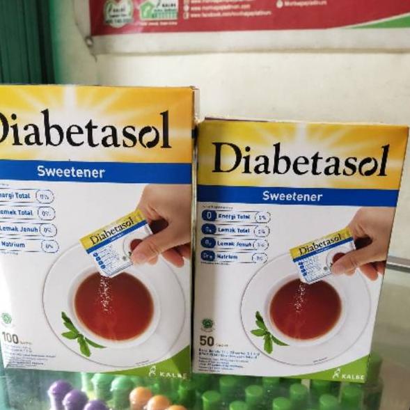 

New! Diabetasol sweetener 50 s / 100 's