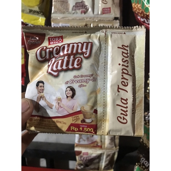 

creamy latte sashet