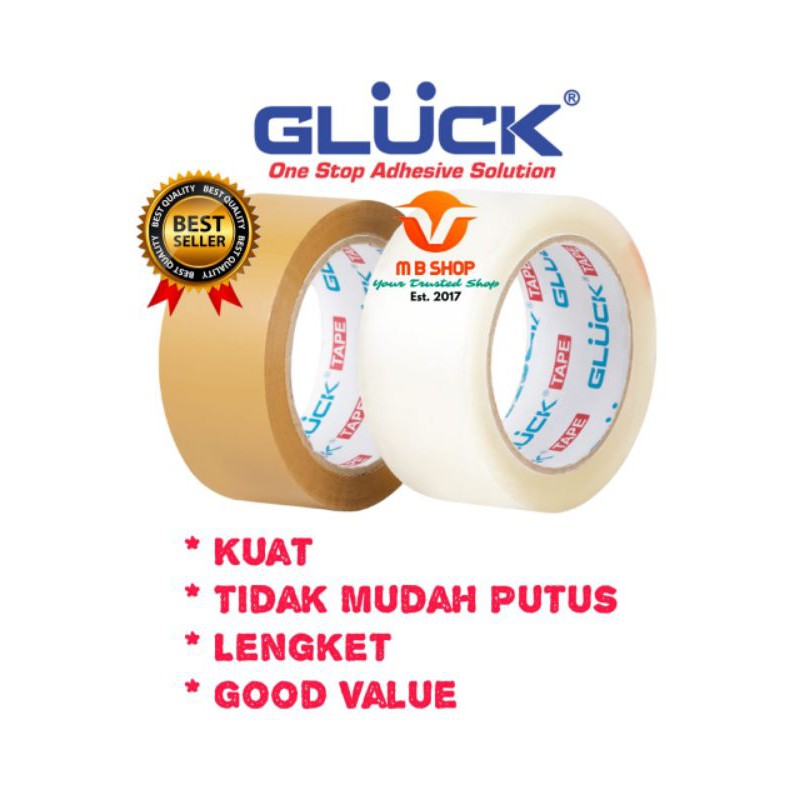 

lakban isolatip bening atau coklat 100 yard