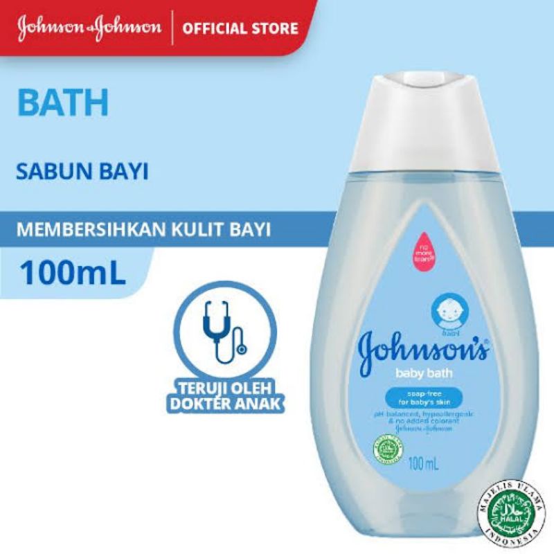 Johnson's Baby Bath Blue - Johnson Sabun Mandi Bayi