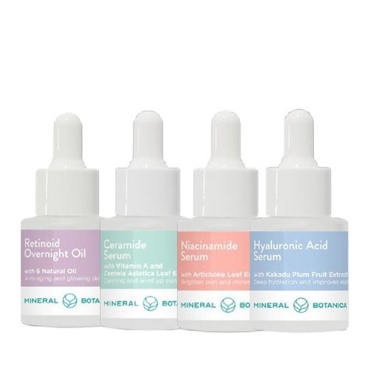 Mineral Botanica Face Serum Series