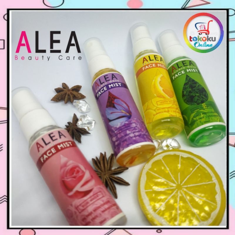 (BPOM) Aneka Face Mist 30 ml Safron Lemon Rose Green tea By ALEA