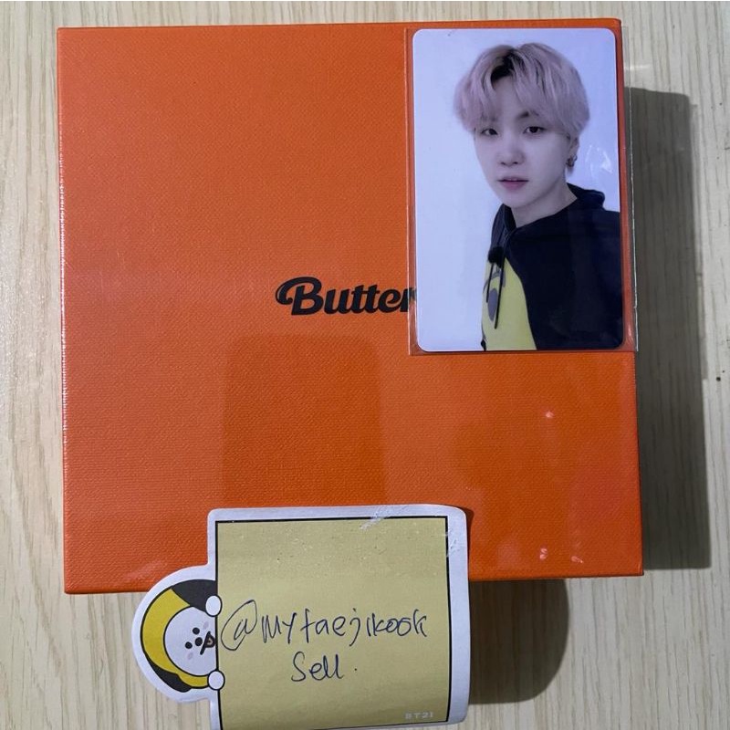 bts butter lucky draw suga hybe insight ld yoongi pc photocard album random