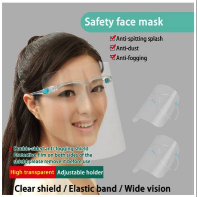 Face Shield Nagita Raffi / Face Shield Kacamata Pelindung Wajah kacamata