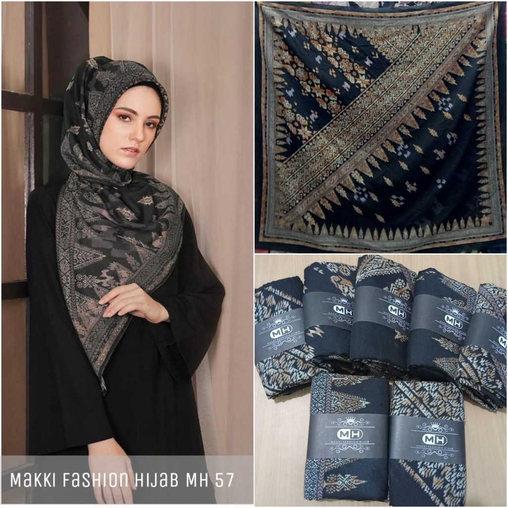 Hijab cantik terbaru laser cut best seller MH-MH 57