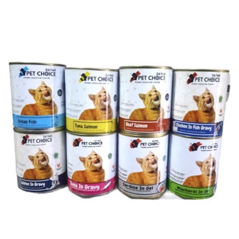 Makanan Kucing Pet Choice / wet food Makanan Kucing basah