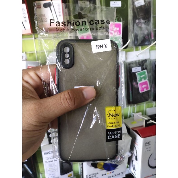 Case + pelindung kamera Iphone XR, Iphone X