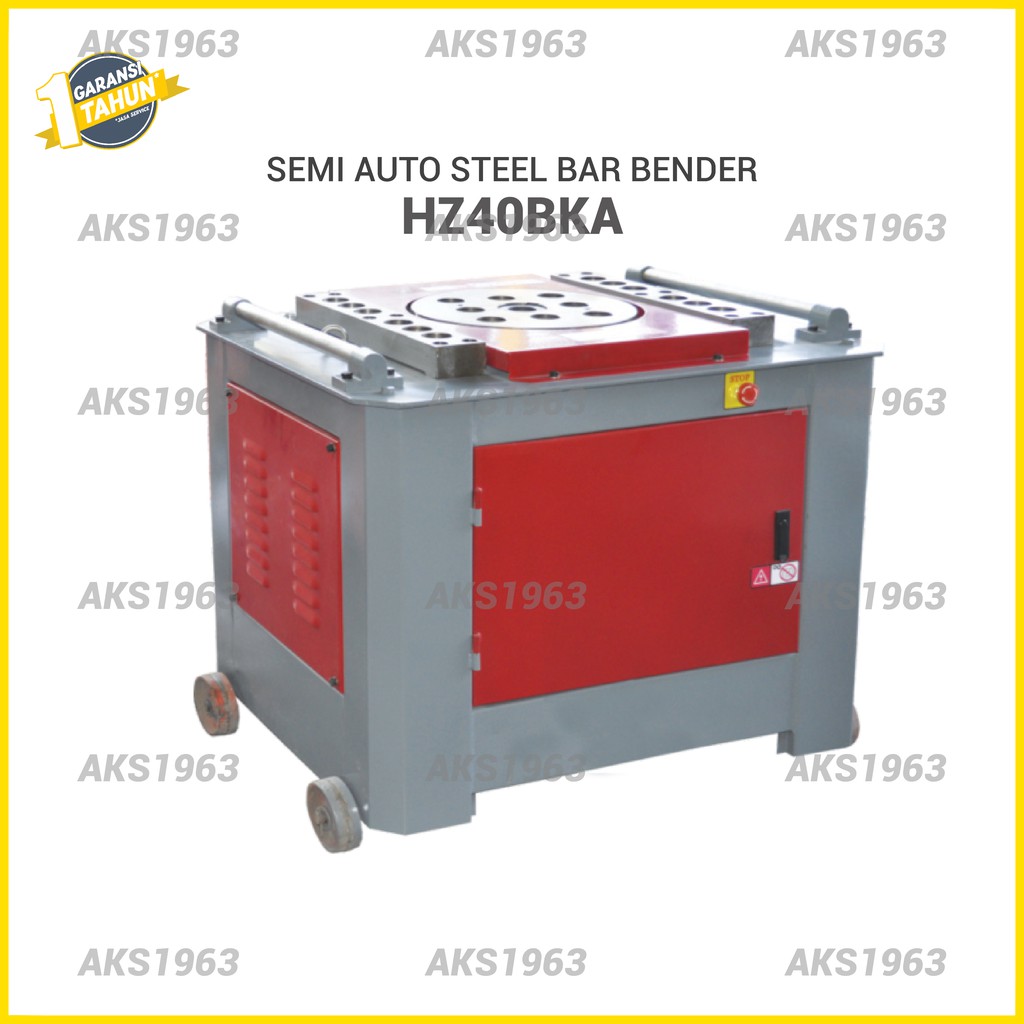 Mesin Penekuk Pembengkok Besi Behel Beton Eser - Semi-auto Steel Bar Bender - HZ - 40BKA