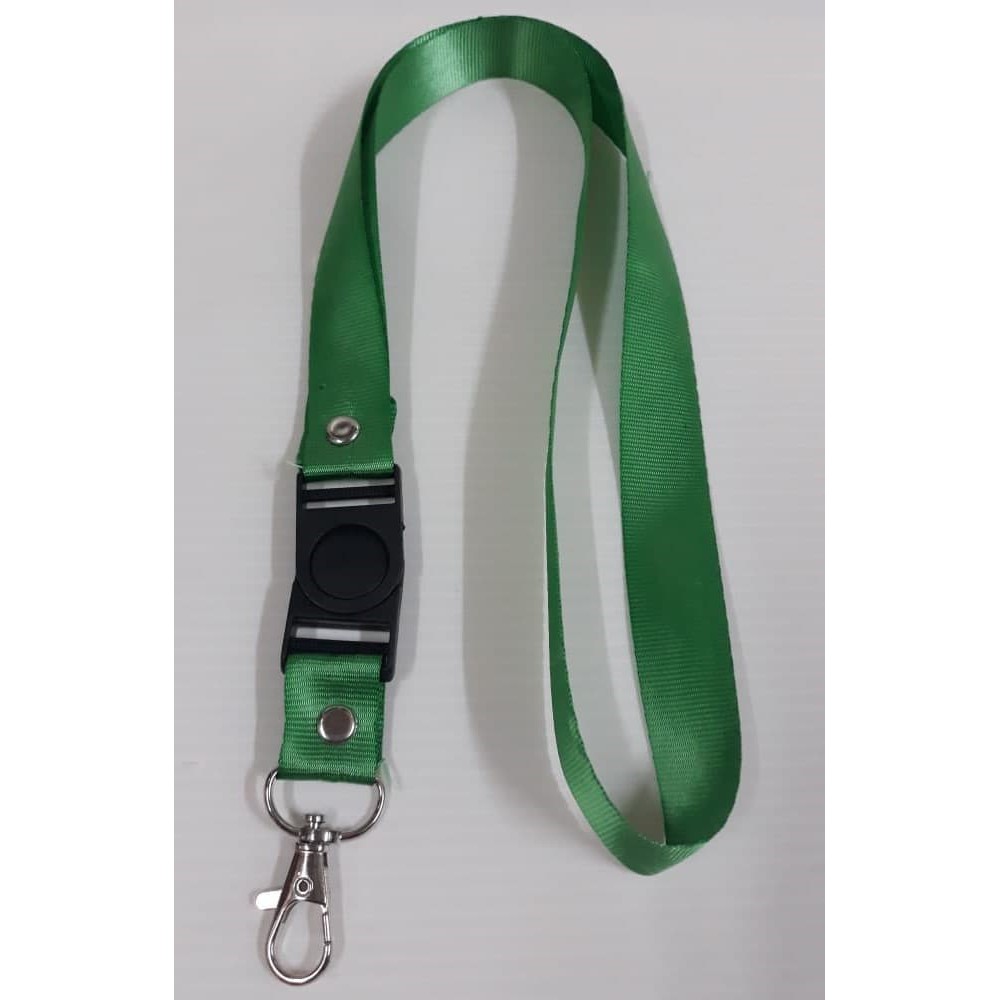 

jual Tali Gantungan ID Card Lebar 2 cm Kait - Hijau | Tali ID Card Stoper tempat nama min order 10 buah