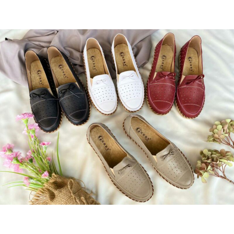 Sepatu wanita ASLI KULIT sol kickers