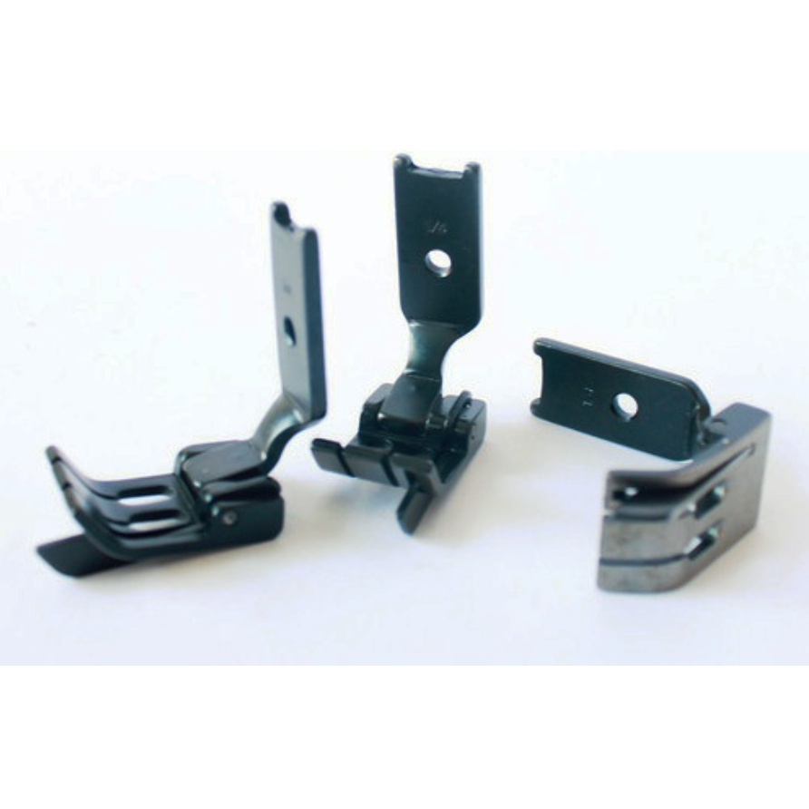 Sepatu Presser Foot Stik / Polos Mesin Jahit Jarum 2 Ukuran 1/8