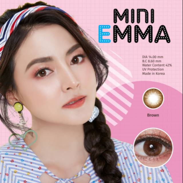 SOFTLENS DREAMCOLOR DC1 MINI EMMA 14MM ( BISA MINUS )