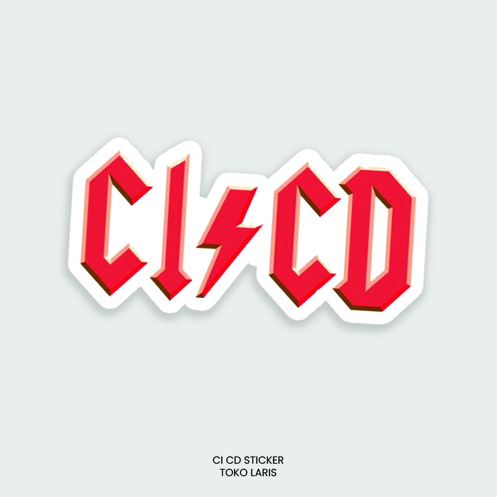 Sticker CICD Untuk Sticker Laptop, Tumblr, Helm, Case