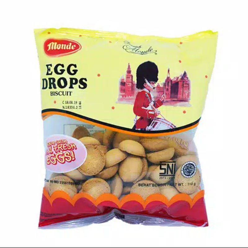 

EGG DROPS BISCUIT MONDE 110gr