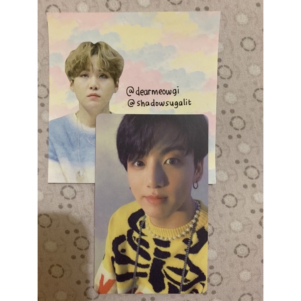 BTS Jungkook Persona 4 photocard pc