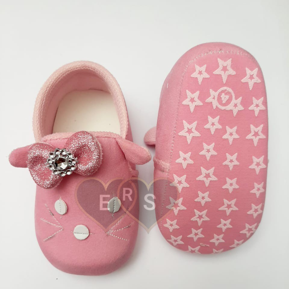 TOKOERS PRP03 Sepatu bayi new born prewalker  anak 1 sd 11 bulan bahan lembut lucu