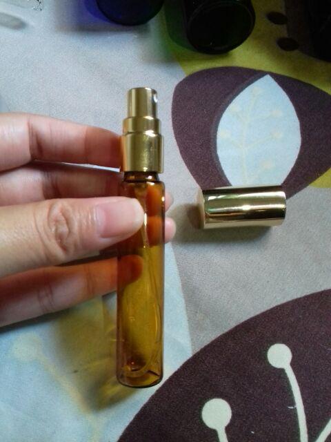 Botol Perfume Kaca 10ml Tutup Gold Long - Botol Spray Accessories Essential Oil