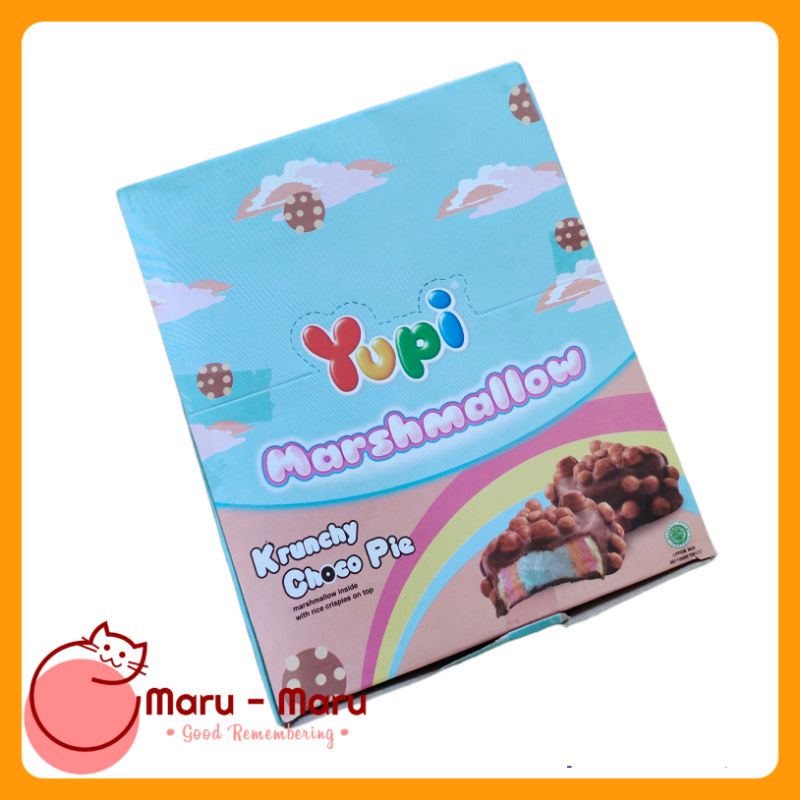 Yupi Marshmallow Krunchy Choco Pie