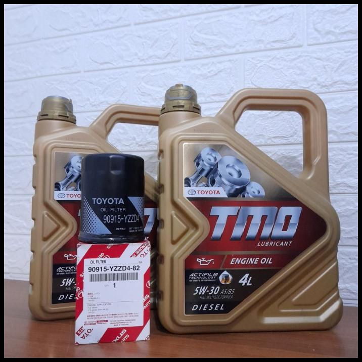 Paket Oli Tmo Gold Diesel 5W-30+Filter Oli Innova/Fortuner Hilux