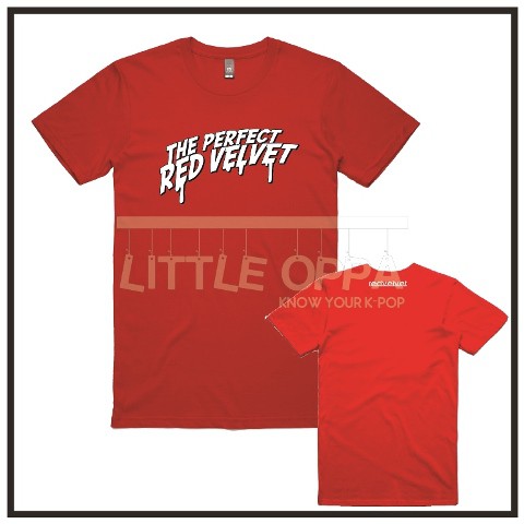 KAOS T-SHIRT KPOP RED VELVET THE PERFECT RED VELVET