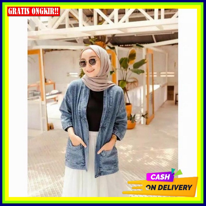 Jaket Wanita Import Premium Jeket Remaja Cewek Kekinian Jkt Jens Cewek Murah Terbaru Jeket Jeans Rem